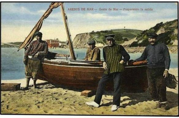 Familia de Pescadors a Arenys de mar